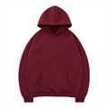 BASIC HOODIE (BURGUNDY)