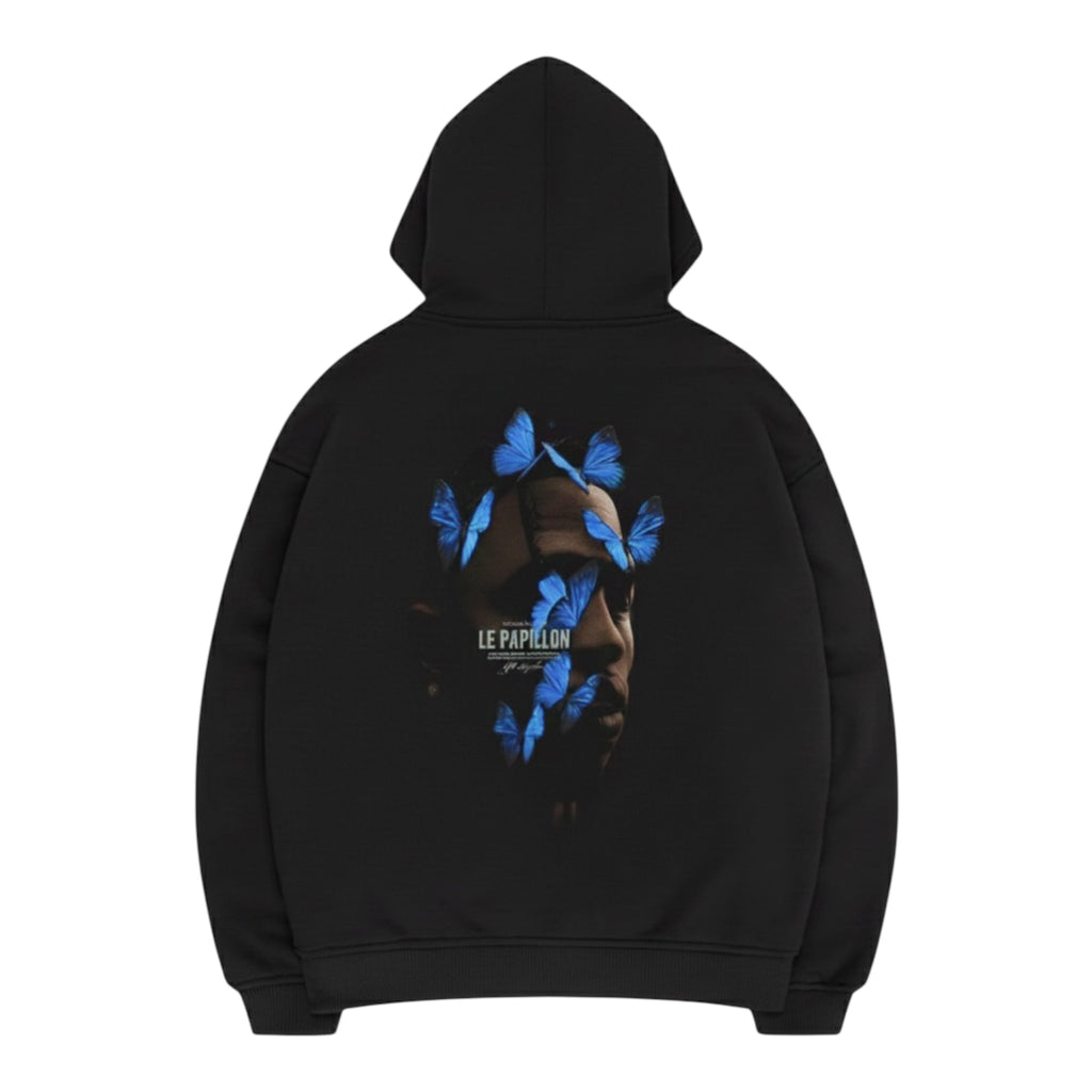 BOXY HOODIE UPSCALE (BLACK)