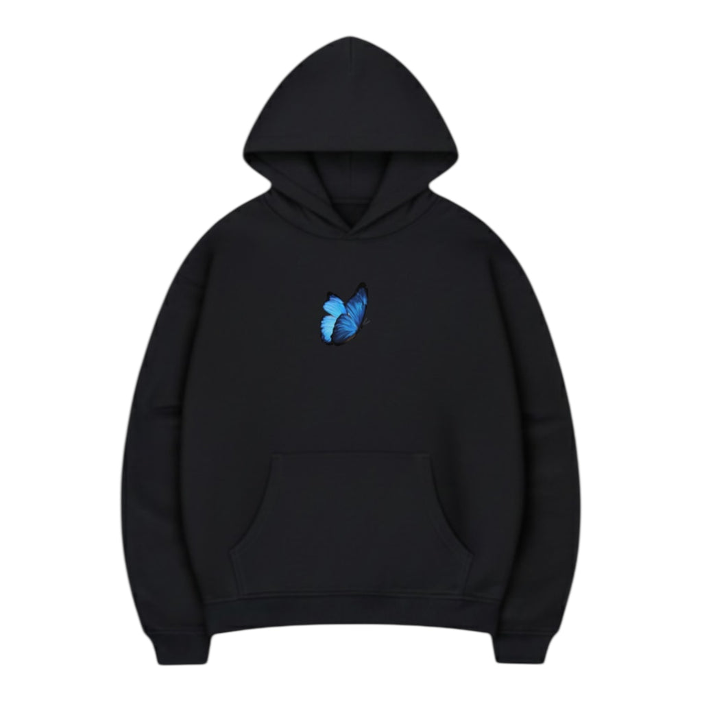 BOXY HOODIE UPSCALE (BLACK)